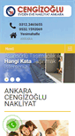 Mobile Screenshot of ankaracengizoglunakliyat.com